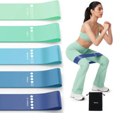 LIFEFIT Latex Loop Bands – Mindful Strength Training Set for Home Relaxation Sessions