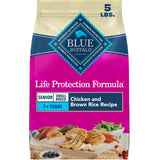 Blue Buffalo Life Protection Formula Senior Small Breed Chicken & Brown Rice Dry Dog Food – Daily Wellness Nutrition With Antioxidants for Aging Dogs, 5 lb