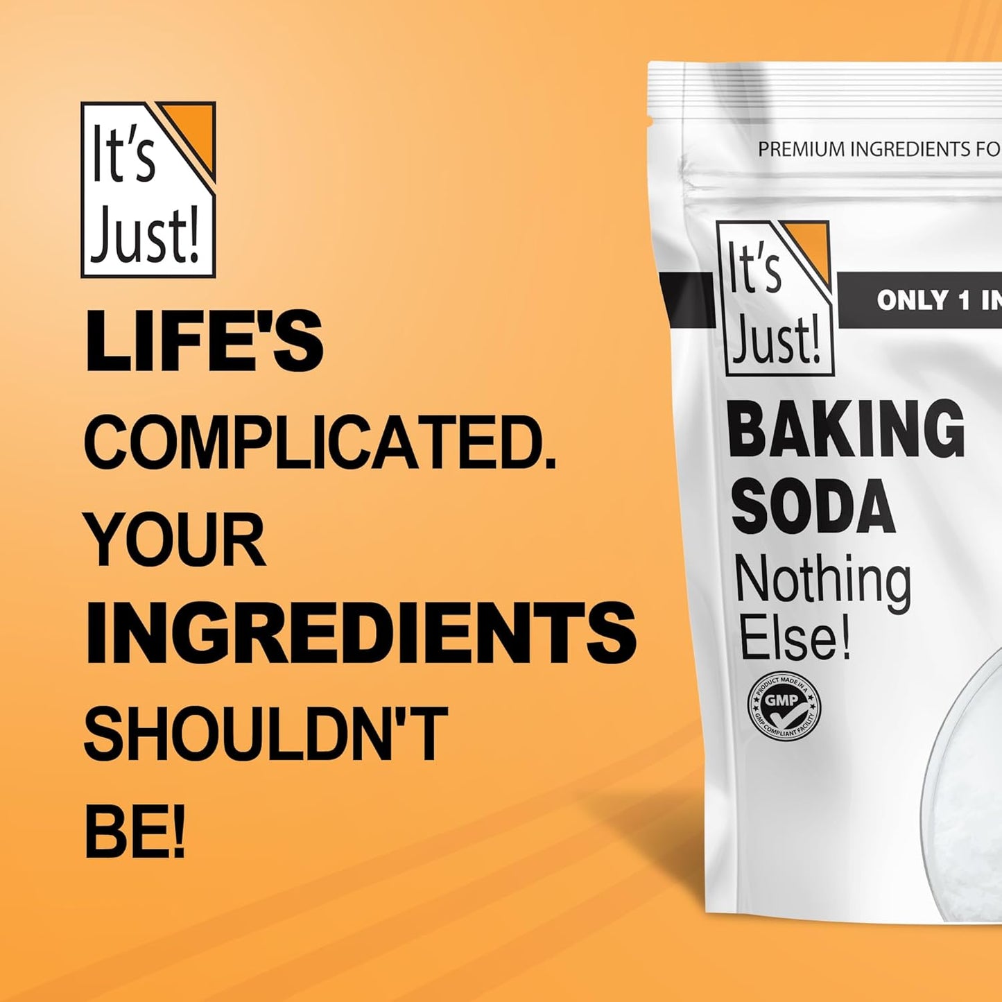 It's Just - Baking Soda for Self-Care Rituals: Soothing Bath Soak and Detox Companion