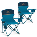 ALPHA CAMP 2-Pack Heavy-Duty Outdoor Chair with Armrest Padding – Ergonomic Rest Seat for Stress-Free Camping Weekends