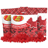 JellyBelly Scottie Dogs Red Licorice – Thoughtful Birthday Gift for Mom and Dog Lovers, 3-Pack of 2.75 oz Bags