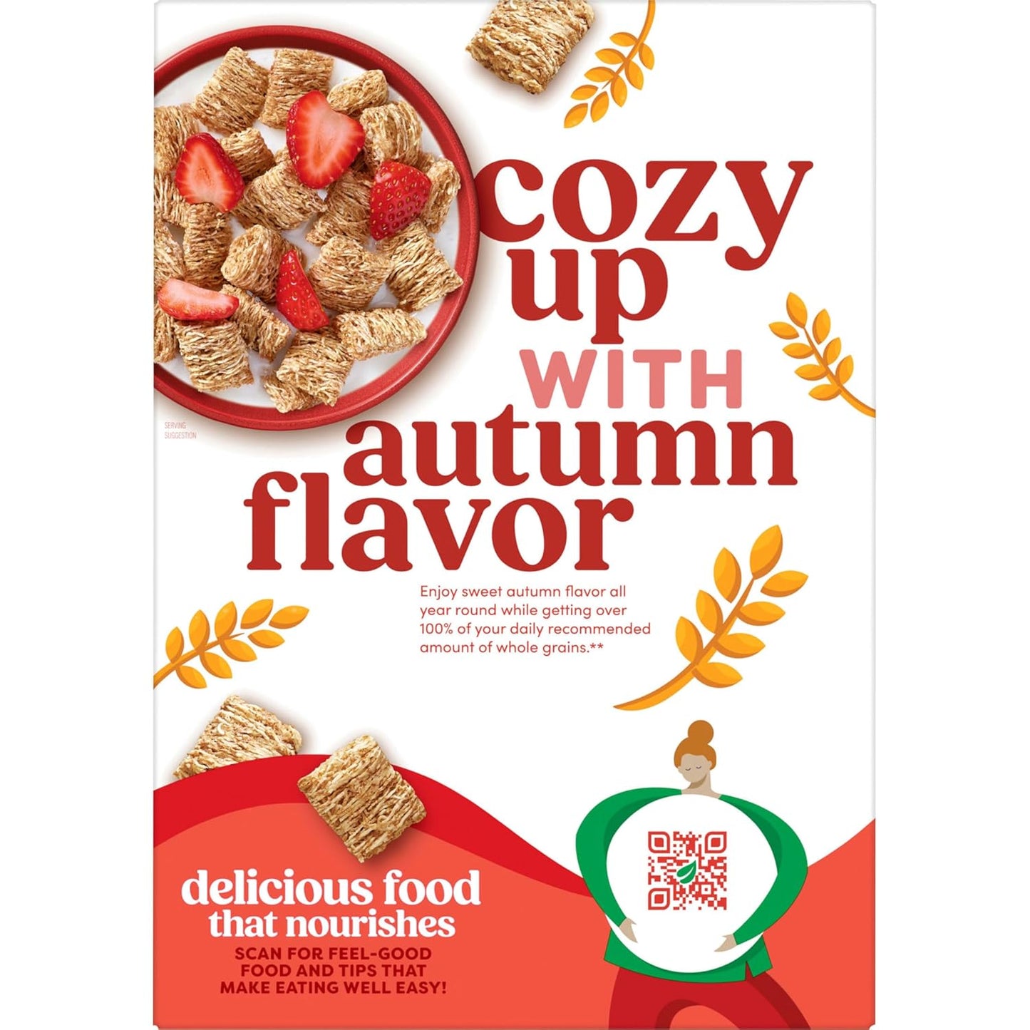 Kashi Organic Autumn Wheat Cereal – 3-Ingredient Minimalist Pantry Staple, 18oz Box