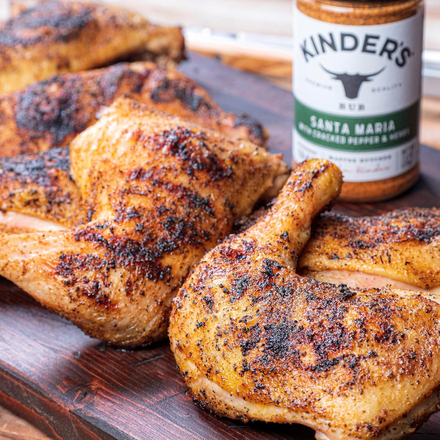 Kinder's Organic Santa Maria Rub – Clean-Ingredient Dinner Rub the Whole Family Can Enjoy
