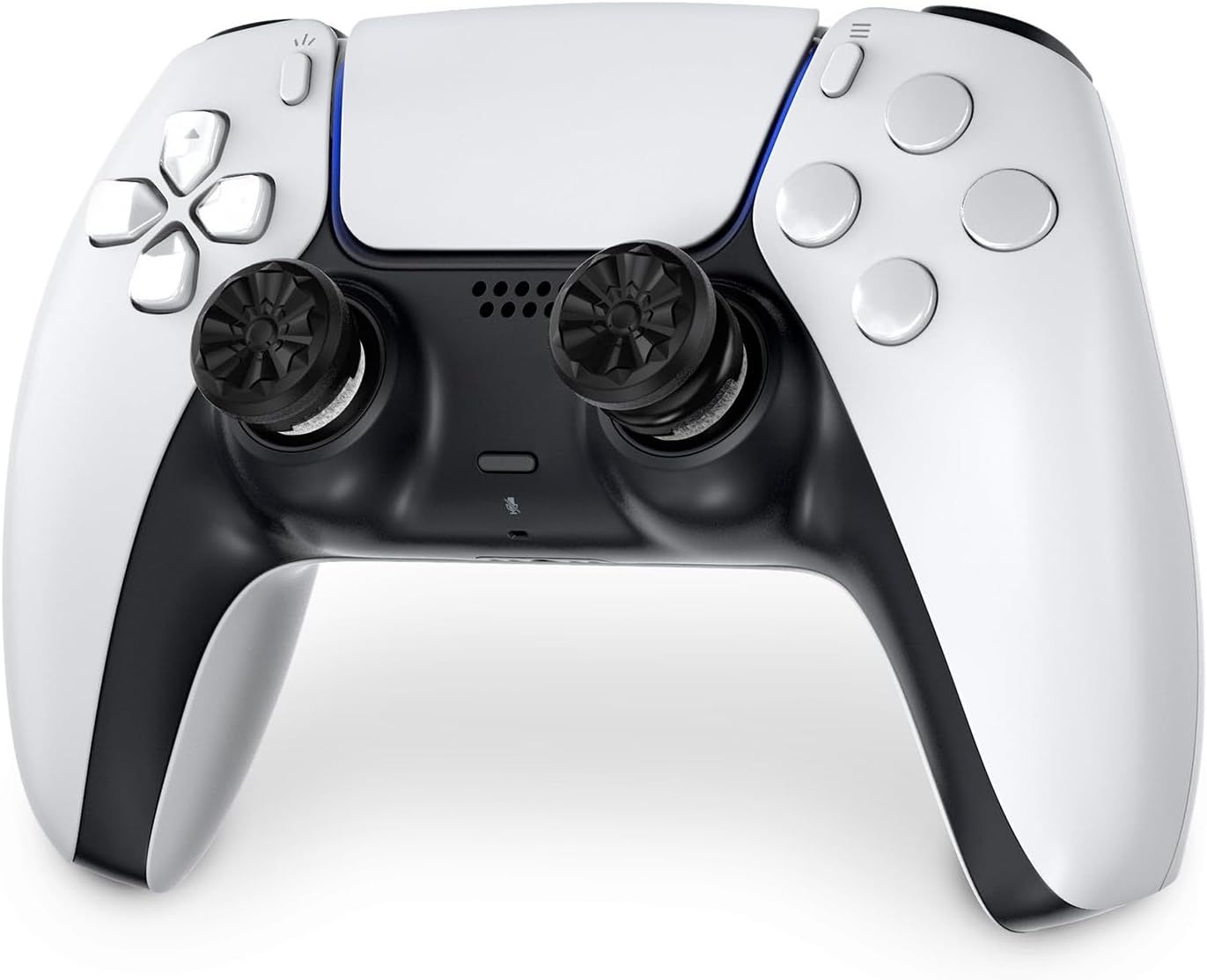 KontrolFreek Aim Boost Kit – Premium Black Galaxy Edition for PS5 Owners, Crafted Mixed-Height Thumbsticks with Precision Rings
