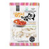 Unha's Korean Garaetteok Rice Cake Sticks – 21.16 oz Quick-Cook Tteokbokki for Fast Weeknight Dinner Stations