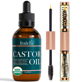 Velona Castor Oil – Bedtime Beauty Ritual for Women, Pure Castor Oil for Lashes Brows and Hair