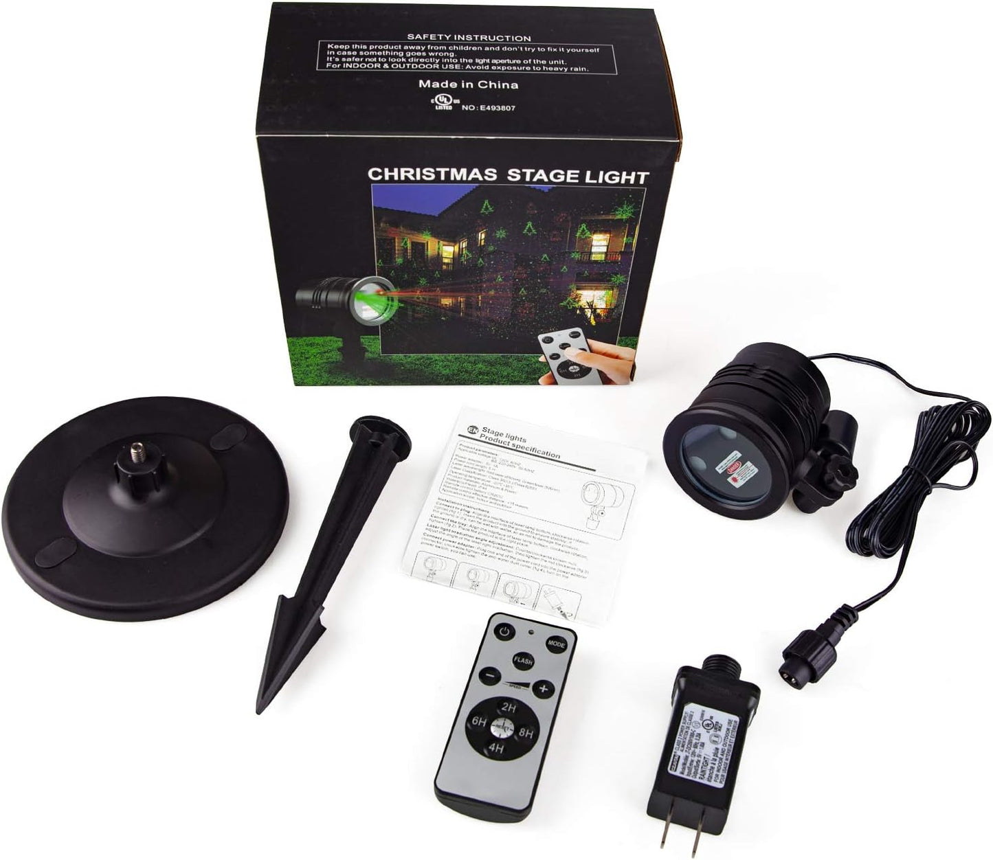 LumiVue AuroraStar Holiday Projector – Thoughtful Christmas Gift for Mom, Parents & Neighbors, Ready-to-Gift Box