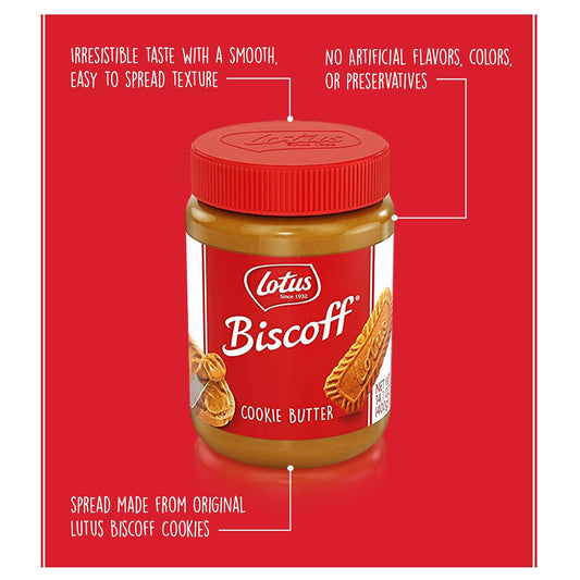 made from original lotus biscoff cookies
