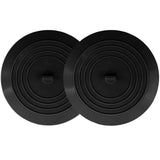 V-TOP Soft Silicone Hair Catcher 2 Pack – Safe Bathtub Drain Plug for Households with Toddlers, No Sharp Edges