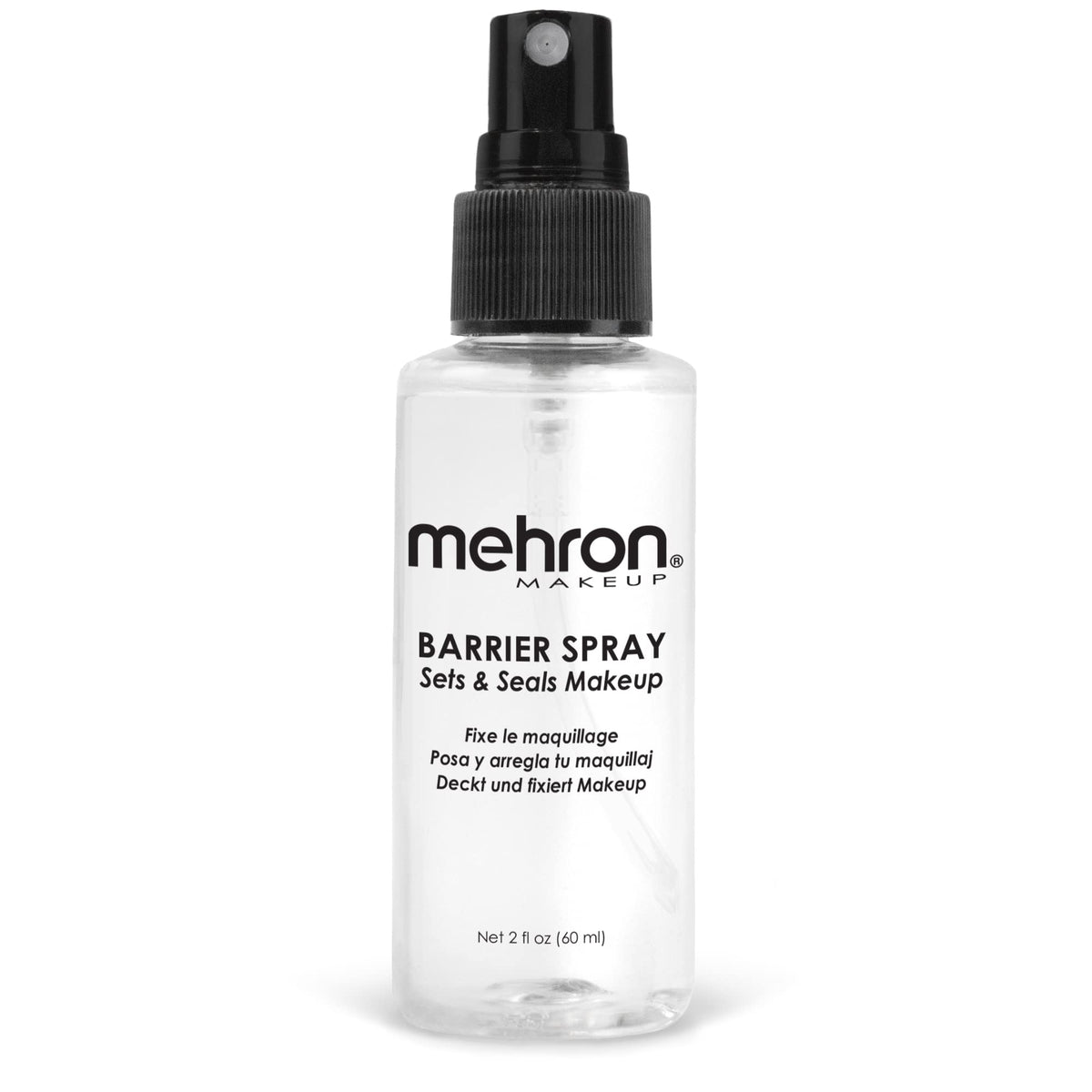 Mehron Makeup Barrier Spray | Makeup Setting Spray for Face 2 fl oz (60 ml)