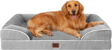 EHEYCIGA Waterproof Dog Bed with Inner Liner – Accident-Proof Orthopedic Couch for Incontinent Senior Pets