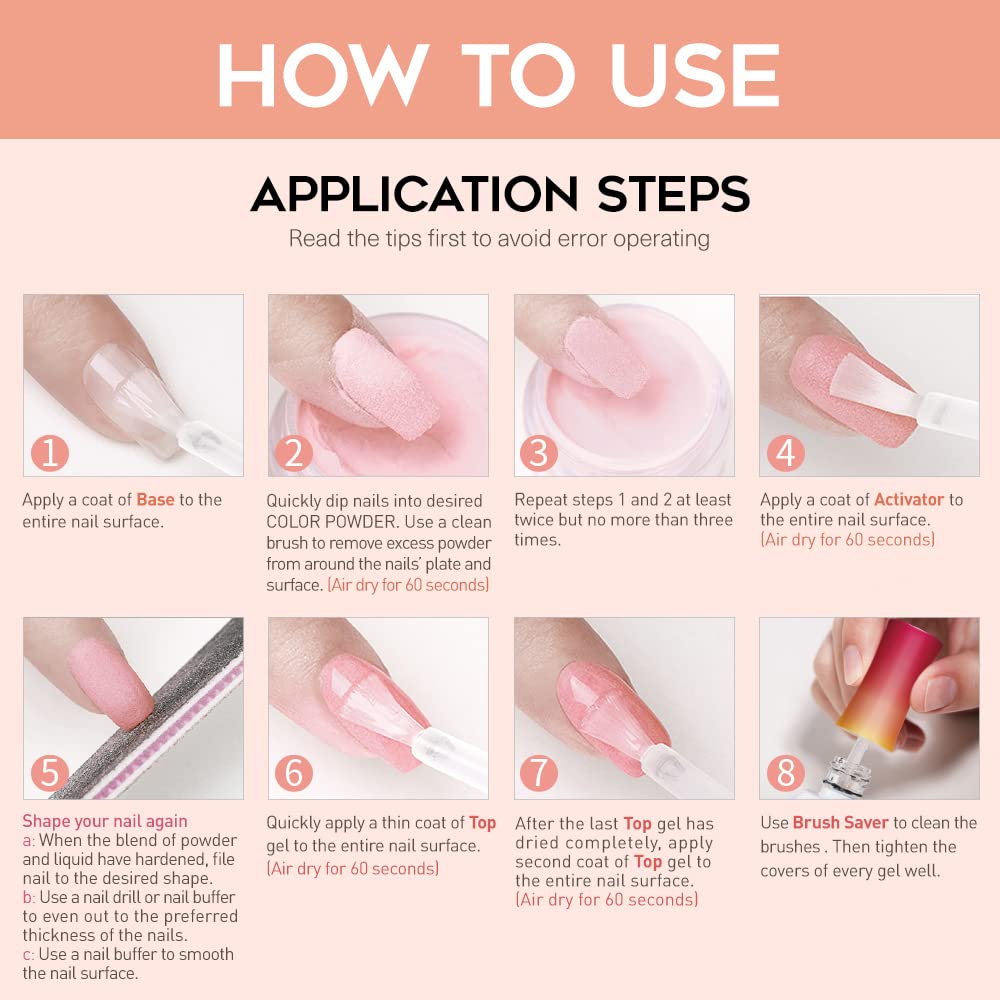 Modelones Dip Powder Liquid Set – Self-Care Manicure Ritual for a Cozy Night-In