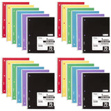 Mead Spiral Notebook Wide Ruled – Back-to-School Pack for Elementary Kids, 3-Hole Punched for Binder
