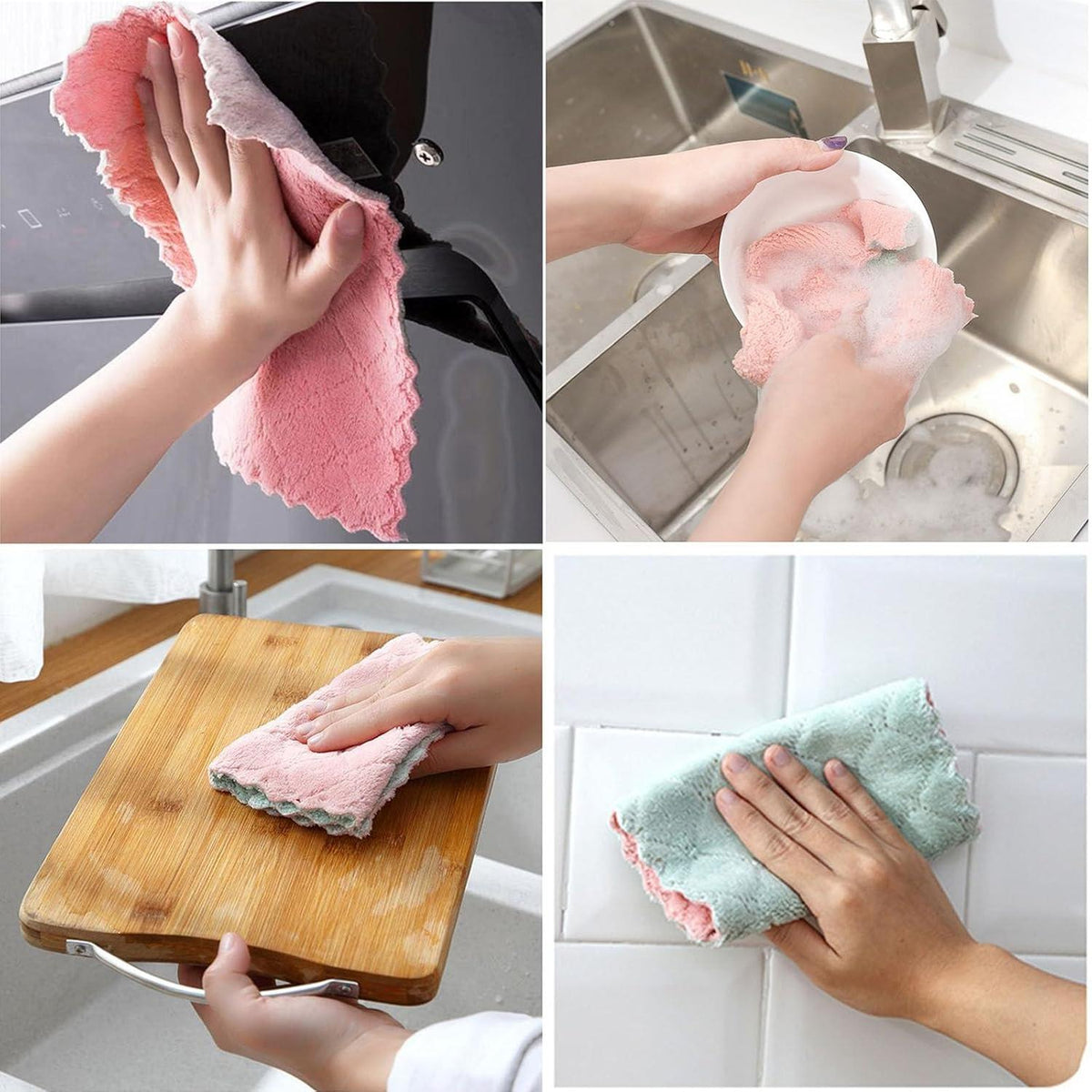 multi-pack size options of 12, 20, 24, and 32 cloths