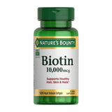 Nature's Bounty Biotin Hair Skin and Nails Supplement – Elegant Self-Care Investment in High-Potency Wellness