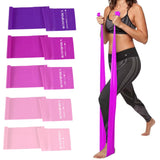 Elevate Wellness Streamlined Resistance Bands for Yoga, Intentional Small-Space Pilates