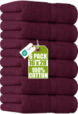 Utopia Towels 6 Pack Premium Hand Towels – Spa Quality Cotton for an Elevated Guest Bathroom