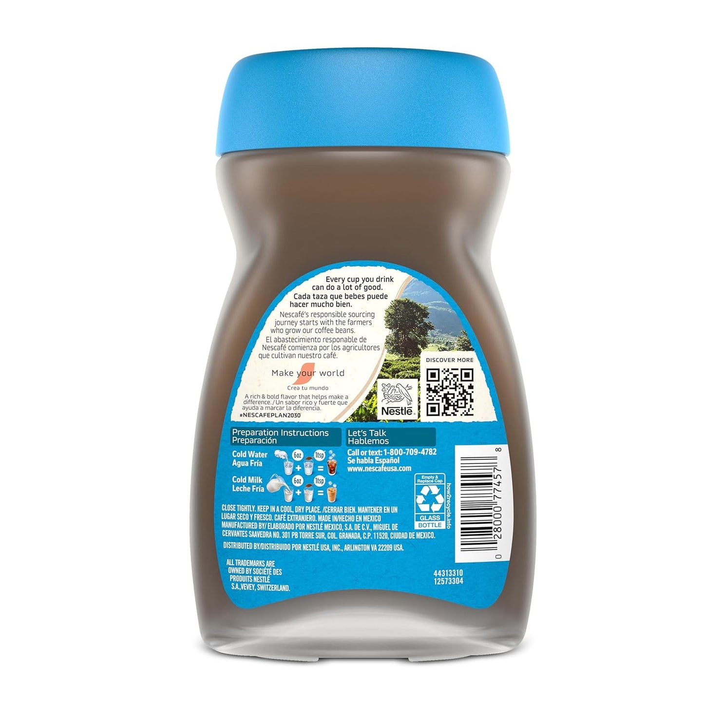 NESCAFÉ Ice Roast Instant Iced Coffee – Portable Cold Coffee for Campsites and Road Trip Coolers, No Equipment
