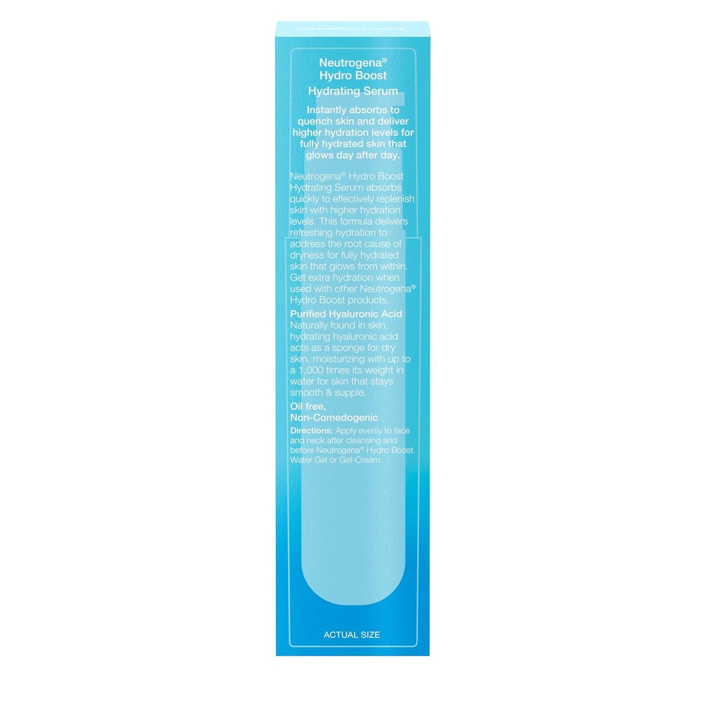 Neutrogena Hydro Boost Hyaluronic Acid Serum – Thoughtful Skincare Gift for Mom on Her Birthday, 1 fl. oz