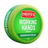 O'Keeffe's Working Hands Balm – Truck Cab Hand Repair for Long-Haul Drivers, Compact 3.4 oz Jar