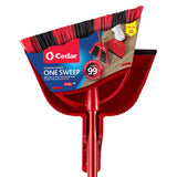 O-Cedar One Sweep Broom & Step-On Dustpan Set for Intentional Small Spaces, One-Tool Simplicity