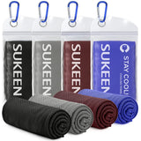 Sukeen Hyper-Evaporative Towels – Cooling Headband and Neck Wrap for Home Yoga and Wind-Down Rituals