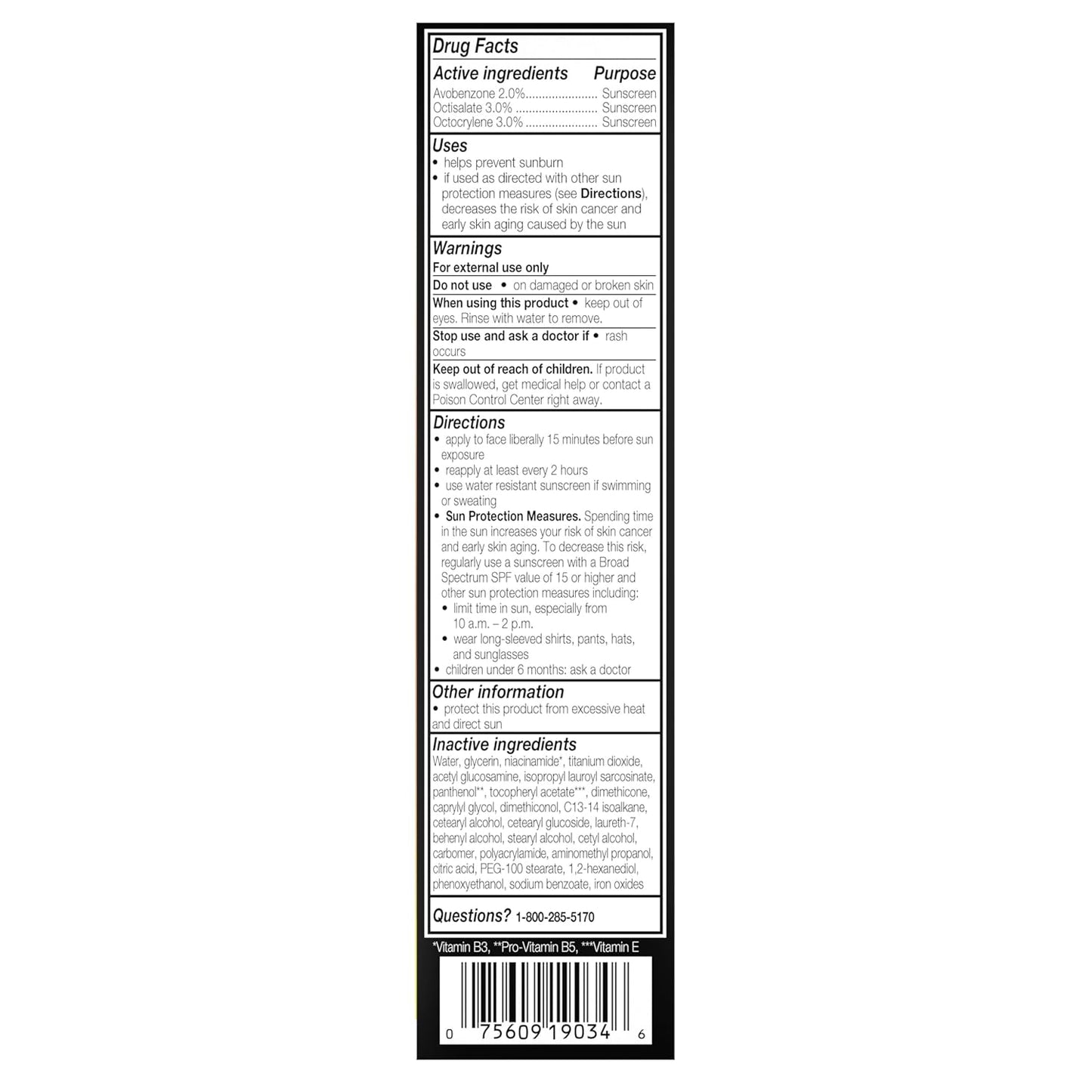 Olay Total Effects Face Moisturizer SPF 15 – Gentle, Safe Sunscreen Moisturizer for Sensitive Skin