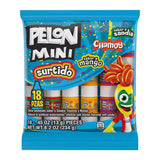 Pelon Pelo Rico Mini Assorted Candy – Nostalgic Mexican Snack Gift for Her, Housewarming and Holiday Party Favor, 18-Count Variety