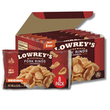 Lowrey's Bacon Curls Microwave Pork Rinds (Chicharrones), Original – Low-Carb Mindful Snacking for Home Wellness Routines