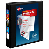 Avery Heavy-Duty View 3 Ring Binder for Back-to-School Gift Sets, Professional Linen-Texture Binder for Students