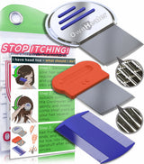 LiceLogic Lice and Nit Comb for Kids - Rounded Teeth for Sensitive Scalps, Home Bathroom and Kids Room