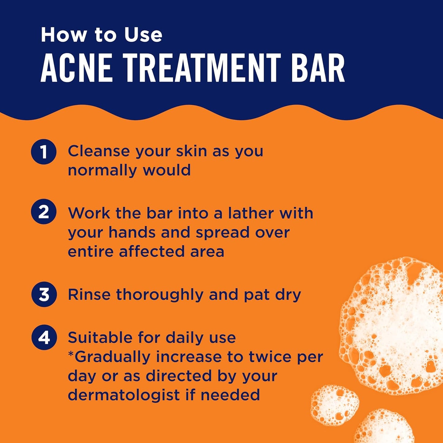PanOxyl Acne Treatment Bar with 10% Benzoyl Peroxide – Nightly Facial Care Ritual for Acne-Prone Skin