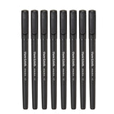 Paper Mate Write Bros Stick Pen – Black on Black Minimalist Everyday Carry, Medium Point 8 Pack