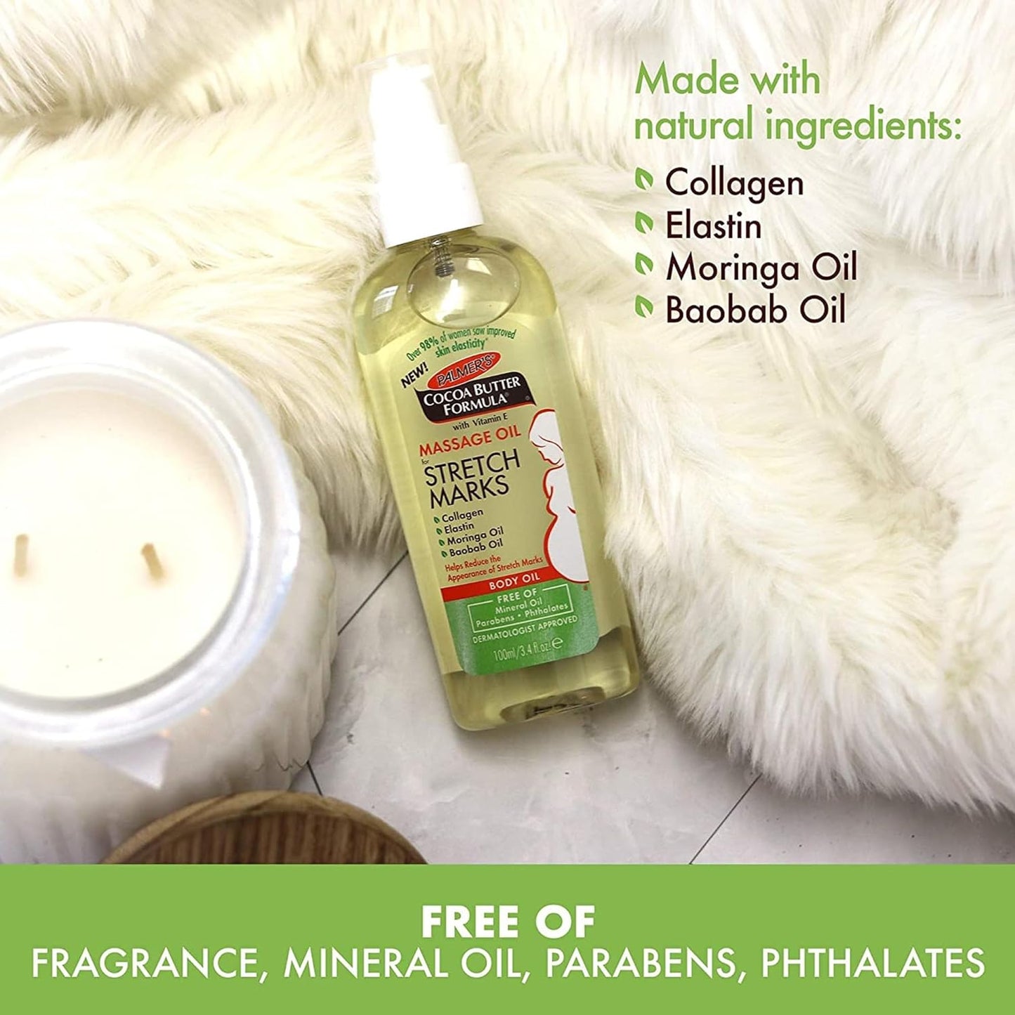 paraben-free, plant-based ingredient list