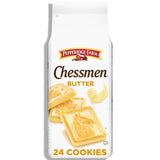 Pepperidge Farm Chessmen Butter Cookies – Elegant Birthday Gift for Women and Mom, Golden Tin Treats