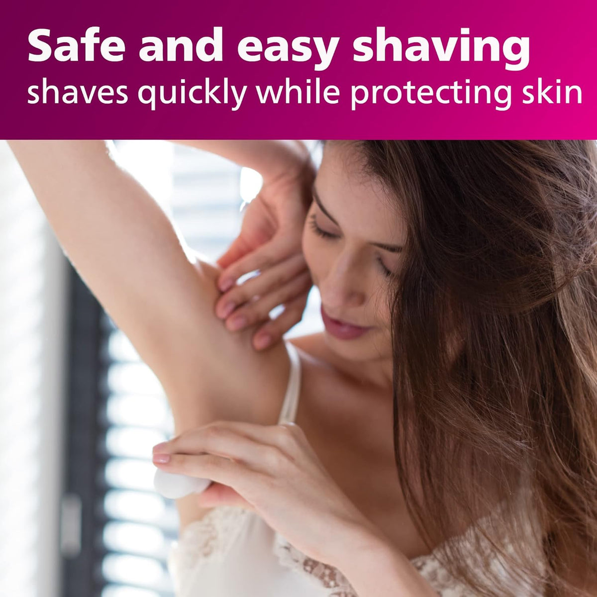 Philips SatinShave Essential – Gentle Self Care Shaver for Silky Smooth Body Confidence
