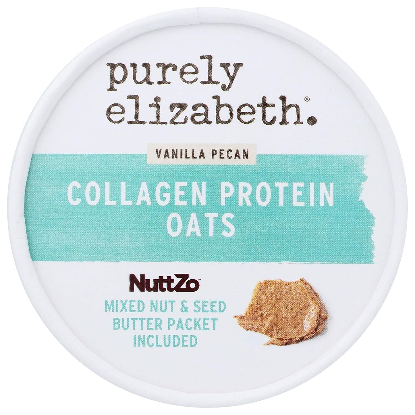 purely elizabeth Vanilla Pecan Collagen Oatmeal – Lightweight Trail Breakfast for Hiking and Camping