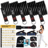 Stackable Resistance Bands – Gentle Strength Practice for Meditation Corner, Latex Bands with Handles