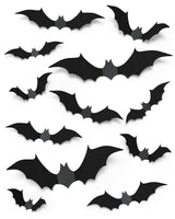 Heebie Jeebies Reusable Halloween Bat Stickers – Removable Adhesive Bats for Daycare & Toddler Room Decor