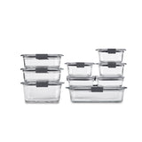 Rubbermaid Brilliance Glass Set – Healthy Portion Planning, Freezer-to-Microwave Routine