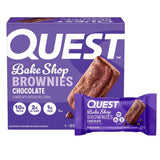 Quest Nutrition Chocolate Brownie – Pre-Portioned Office Treat for Focused Workdays, 20 Count