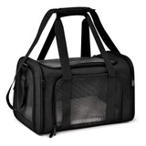 Henkelion Pet Carrier – Safety-First Soft-Sided Travel Bag for Small Dogs and Cats Under 15 lbs