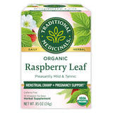 Traditional Medicinals Organic Raspberry Leaf Herbal Tea – Thoughtful Gift for Expectant Moms in the Third Trimester, 16 Tea Bags