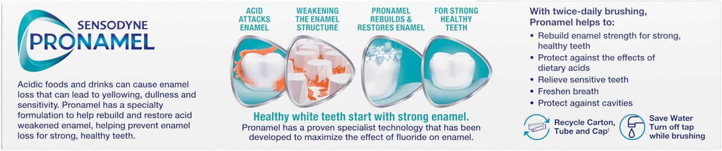 Sensodyne Pronamel Fresh Mint Whitening – Minimalist Daily Oral Care with One Simple Solution