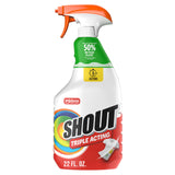Shout Active Enzyme Laundry Stain Remover Spray – Quick Pre-Treat Spray for Working Professionals and Home Office Wardrobes
