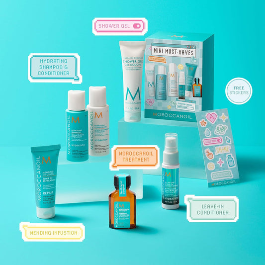 signature argan oil infusion across each included product