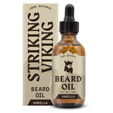 Striking Viking Beard Oil Variety 4 Pack – Portable Grooming Sampler for Camping, Patio Weekends, and On the Go Maintenance