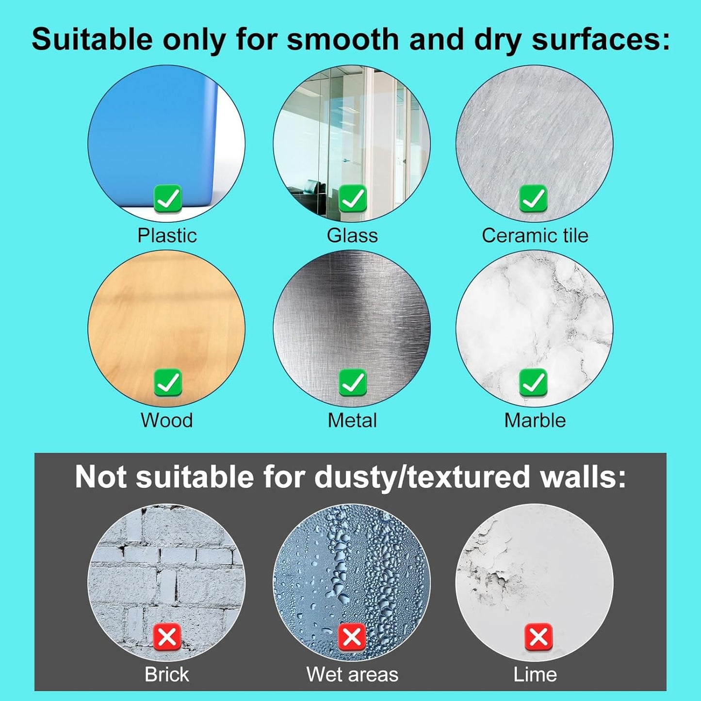 TALA Decor Self-Adhesive Picture Hooks – Minimalist Wall Mounting for Clutter-Free Living Spaces, Invisible Clear Hooks 20 Pack