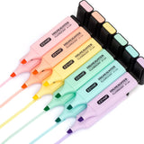 ZEYAR Pastel Highlighter Set – Deep Focus Study Tool for College Note-Taking and Exam Review