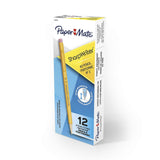 Paper Mate SharpWriter Mechanical Pencils – Thoughtful Back-to-School Gift for Students and Teachers, 12 Count Yellow
